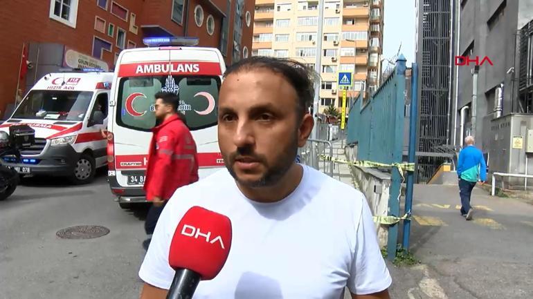 Beşiktaş'taki yangının çıkışını görenler konuştu