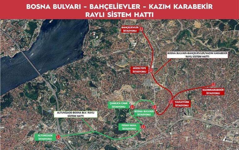 İstanbul ve Konya'ya yeni raylı sistem projeleri