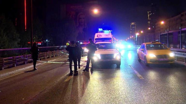 Şişli D-100'de, bariyere çarparak devrilen motosikletin sürücüsü hayatını kaybetti