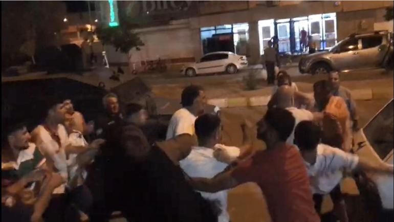 Mardin'de tekme tokat kavga kamerada