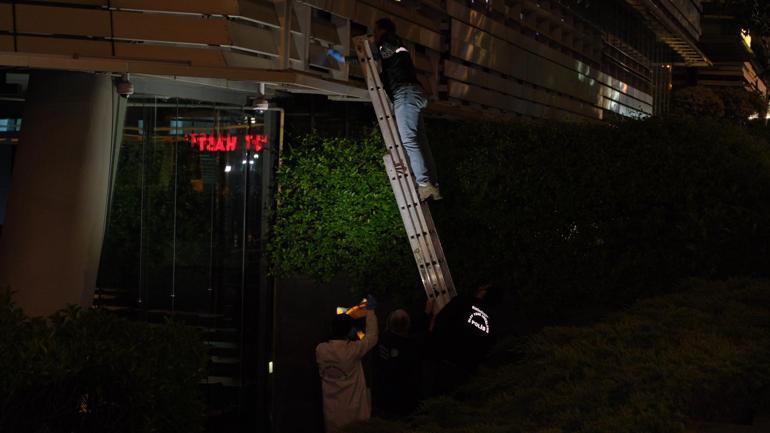 Şişli'de bulunan Zorlu holding binasına ateş açıldı