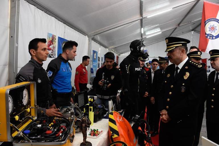 Polis Teşkilatının 179'uncu kuruluş yıl dönümü Taksim'de törenle kutlandı