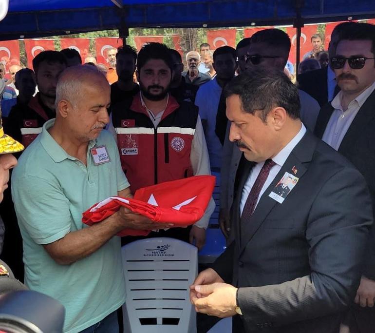 Şehit Uzman Çavuş Ertaş, Hatay'da son yolculuğuna uğurlandı