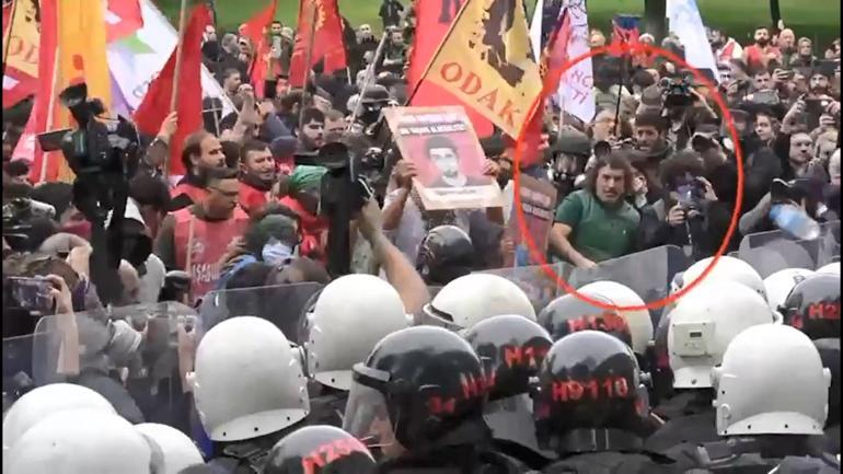 1 Mayıs’ta polise damacana ile saldıran kadın da gözaltında