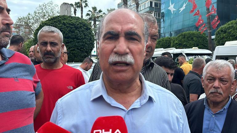 Adana'da güzergahları başka kooperatiflerle paylaştırılan dolmuşçular kontak kapattı