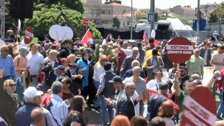 Özgür Özel 'Büyük Eğitim Mitingi'nde konuştu: Hep beraber başaracağız