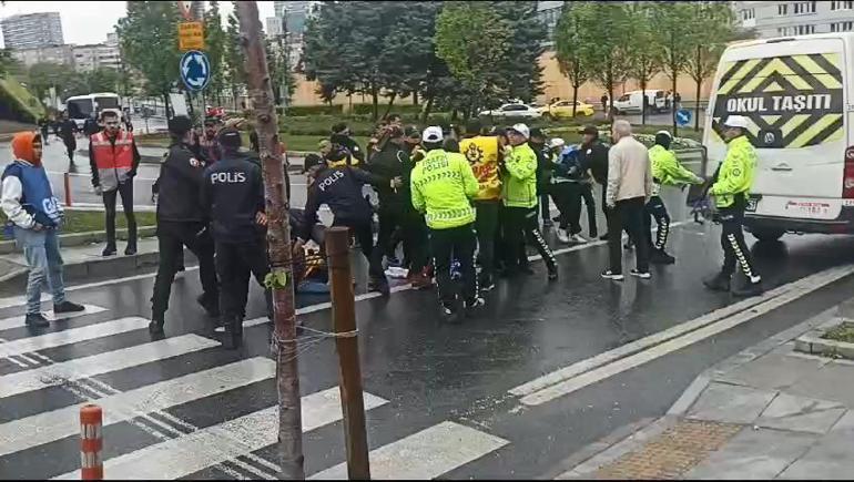 Şişli'de Taksim'e yürümek isteyenlere polis müdahalesi