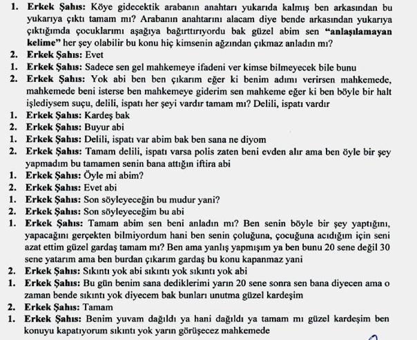 Eşini öldüren koca, cezaevinden aradığı komşusunun oğlunu lehine yalancı tanıklık yapması için tehdit etmiş