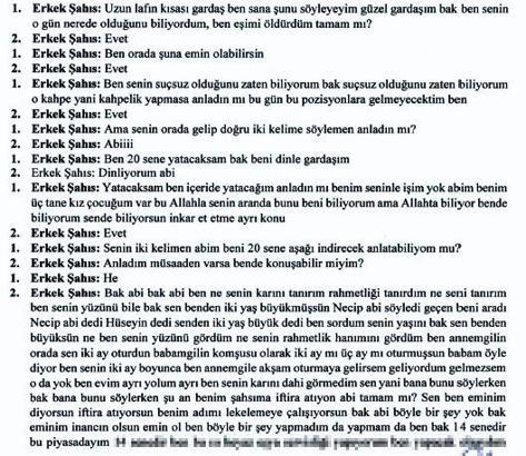 Eşini öldüren koca, cezaevinden aradığı komşusunun oğlunu lehine yalancı tanıklık yapması için tehdit etmiş