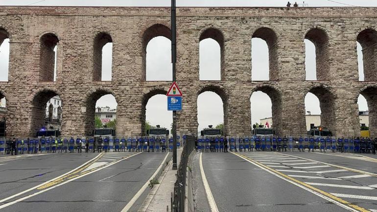 Bozdoğan Kemeri'nde polis önlemi