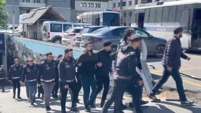 1 Mayıs'ta polise saldıran 12 şüpheli adliyeye sevk edildi