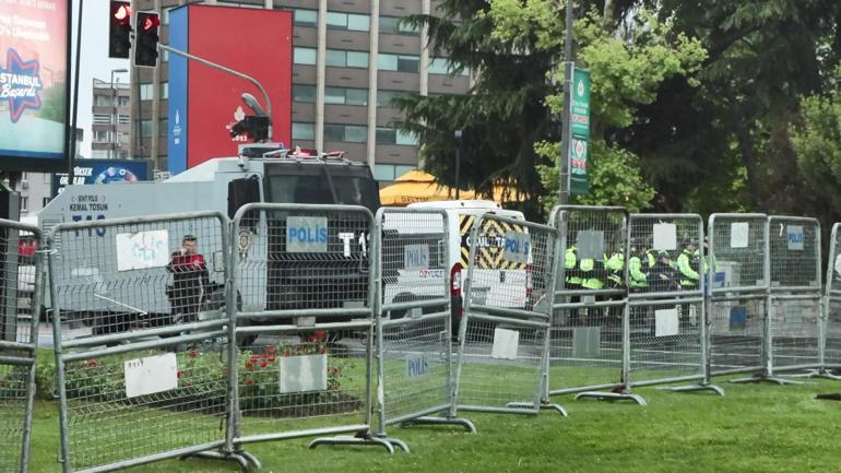 Beşiktaş'ta 1 Mayıs tedbirleri uygulanmaya başlandı