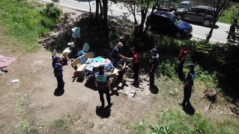 Kurban Bayramı’nda Uludağ'da piknikçilere jandarmadan yakın takip