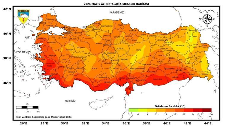 2024'te 53 yılın en sıcak 2'nci ilkbaharı yaşandı