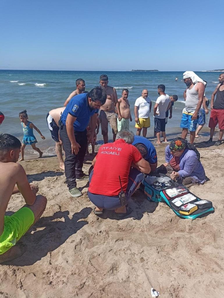 Kocaeli’deki plajlarda bayram tatilinde 352 kişi boğulmaktan kurtarıldı