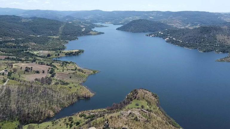 Çanakkale'yi besleyen barajdaki su seviyesi yüzde 91'e ulaştı