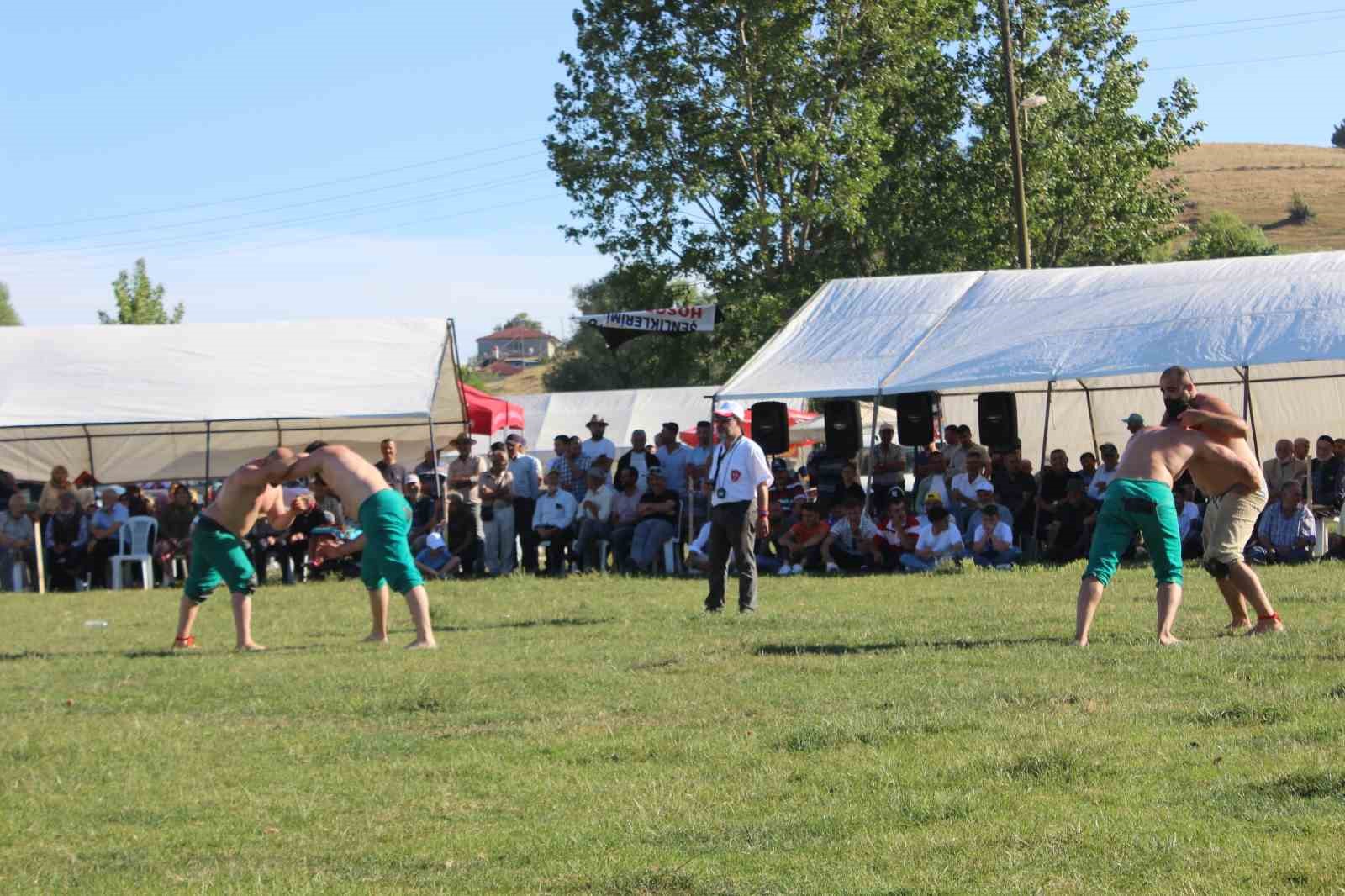 20. Oğulpaşa Köyü Karakucak Güreşleri ve Yayla Şenlikleri yapıldı