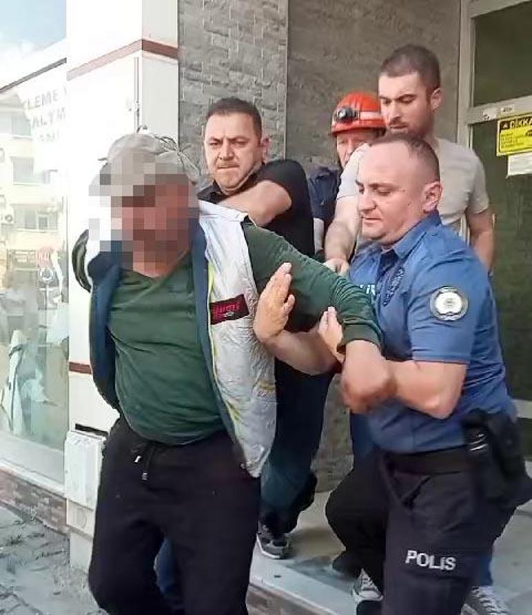 Birlikte olduğu kadının, dini nikahla yaşadığı kişiden kaçarken 3'üncü kat balkonundan atladı