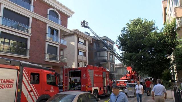 Bakırköy'de dizi ve film oyuncusunun annesinin evinde yangın paniği