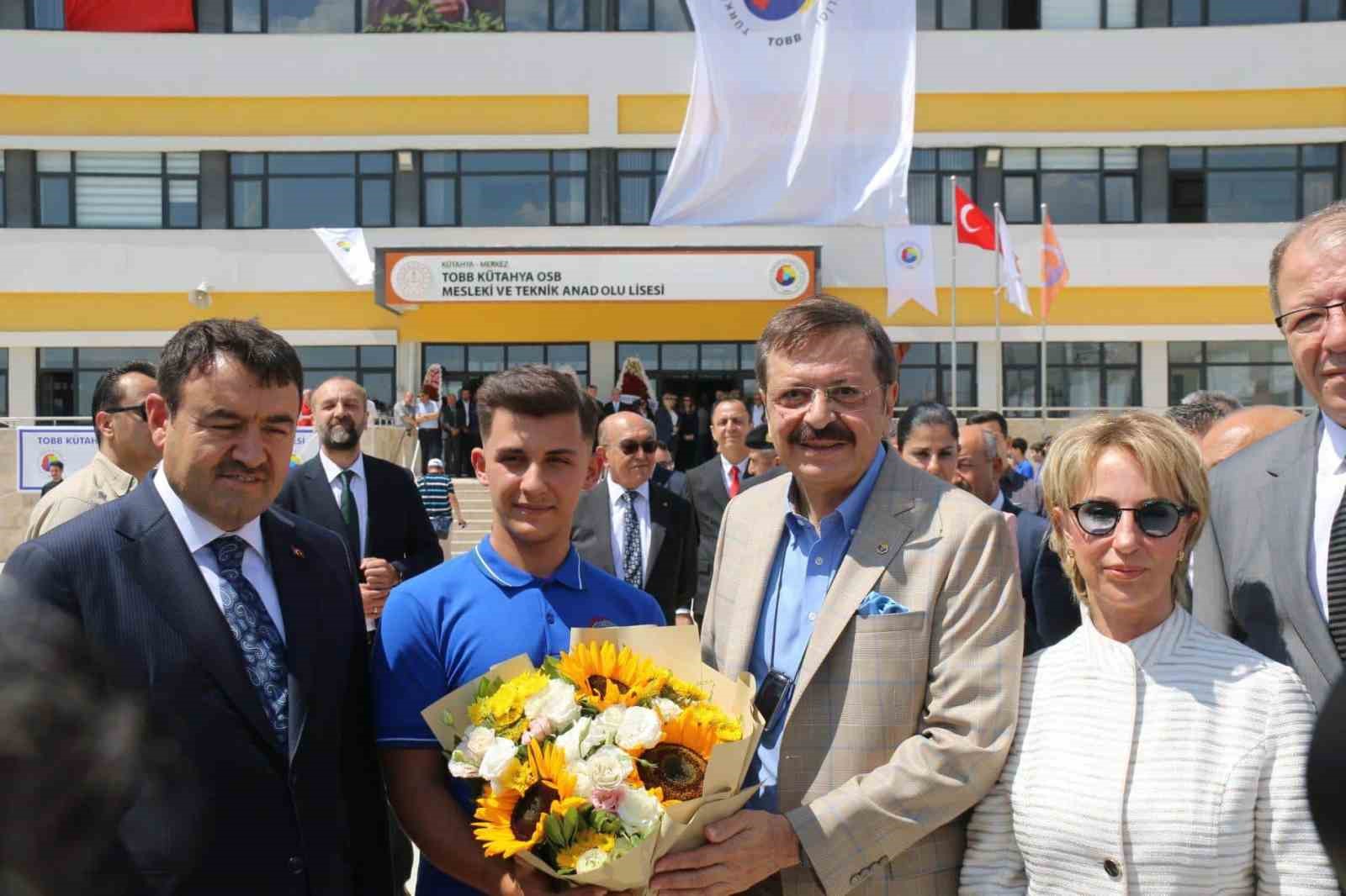 Kütahya OSB Mesleki ve Teknik Anadolu Lisesi eğitim öğretime açıldı