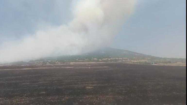 Kahramanmaraş’taki yangınlardan biri kontrol altında, diğeri sürüyor