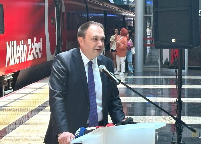 15 Temmuz Demokrasi ve Milli Birlik Treni, ilk seferine çıktı