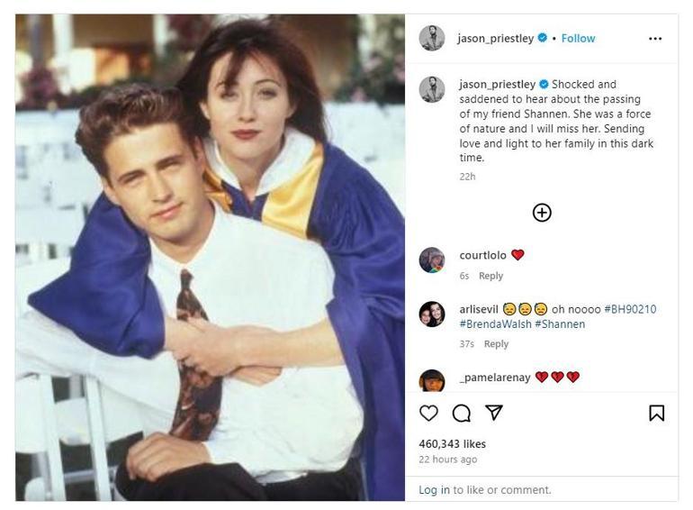 Beverly Hills 90210’un yıldızlarından taziye mesajları