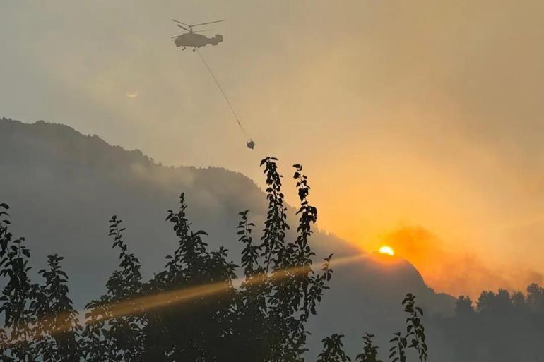 Kahramanmaraş'taki orman yangını, 18 saatte kontrol altına alındı