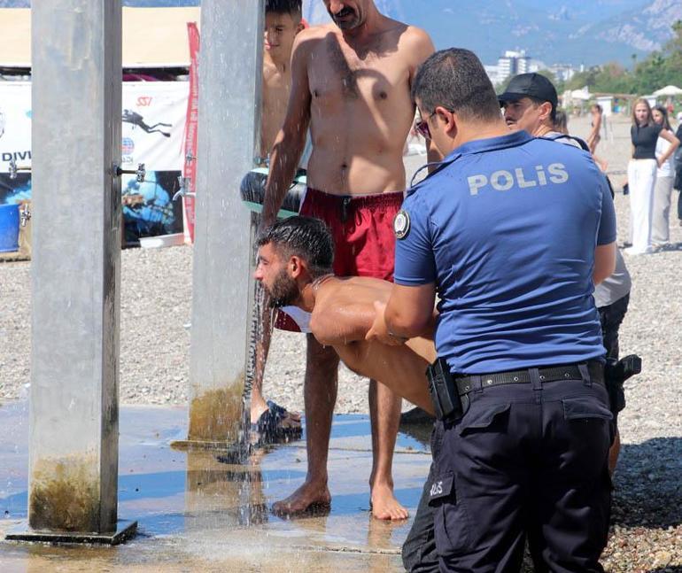 Balta ve neşterle polise direndiler, biber gazıyla etkisiz hale getirildiler