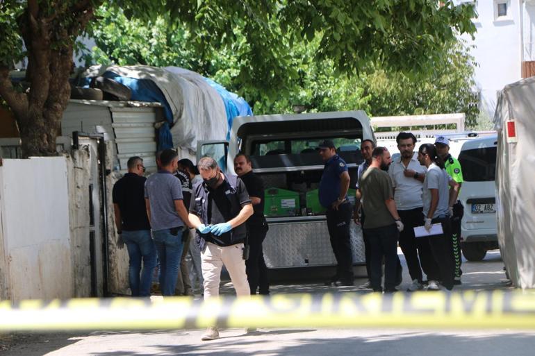 Tartıştığı eşini boğarak öldüren koca, cesedini torbayla bahçeye attı