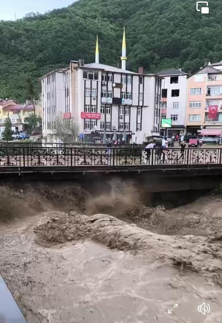 Ordu sağanak sonrası sel suları can aldı: 1 ölü