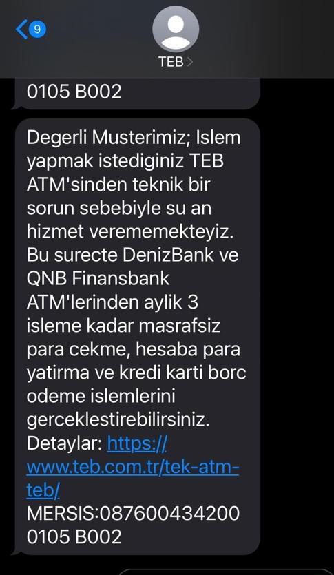 Yazılım kaynaklı sorun ATM'leri de etkiledi; vatandaşlar para çekemedi