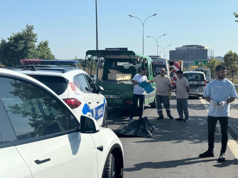 Pendik'te eşiyle sorun yaşayan adam TEM bağlantı yolunda arabaların önüne atladı