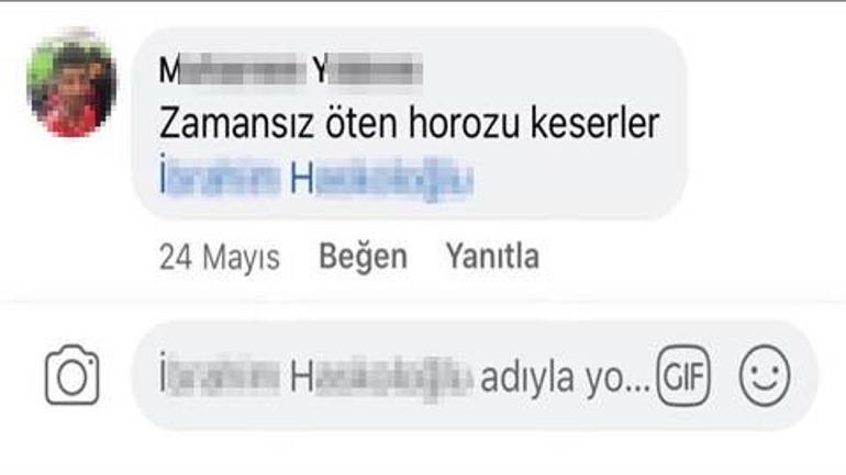 Atasözü ile tehdide 3 ay 22 gün hapis cezası