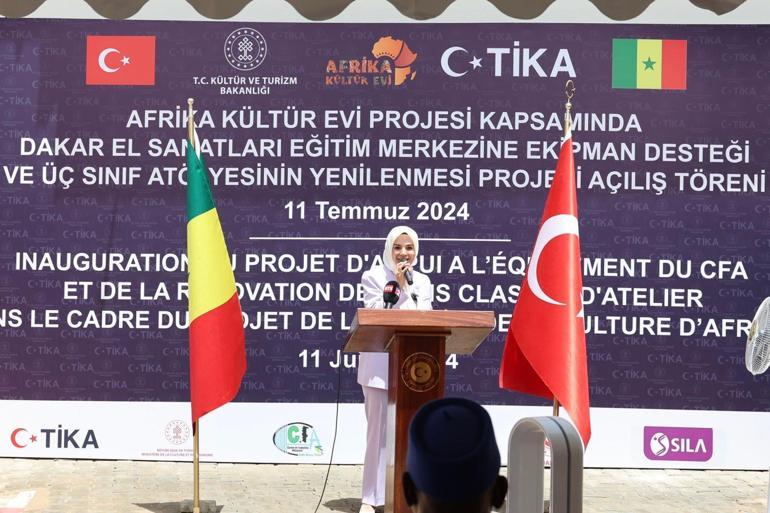 Bakan Göktaş, Senegal El Sanatları Eğitim Merkezinin açılışına katıldı