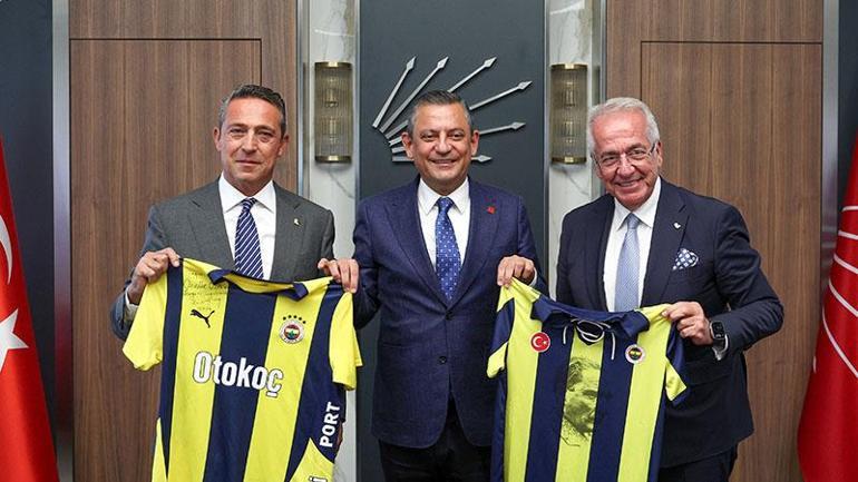 Özgür Özel, Fenerbahçe Başkanı Ali Koç ile görüştü