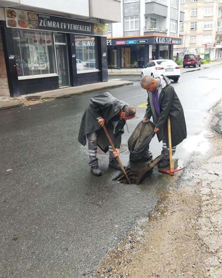 Ordu’da sağanak hayatı olumsuz etkiledi