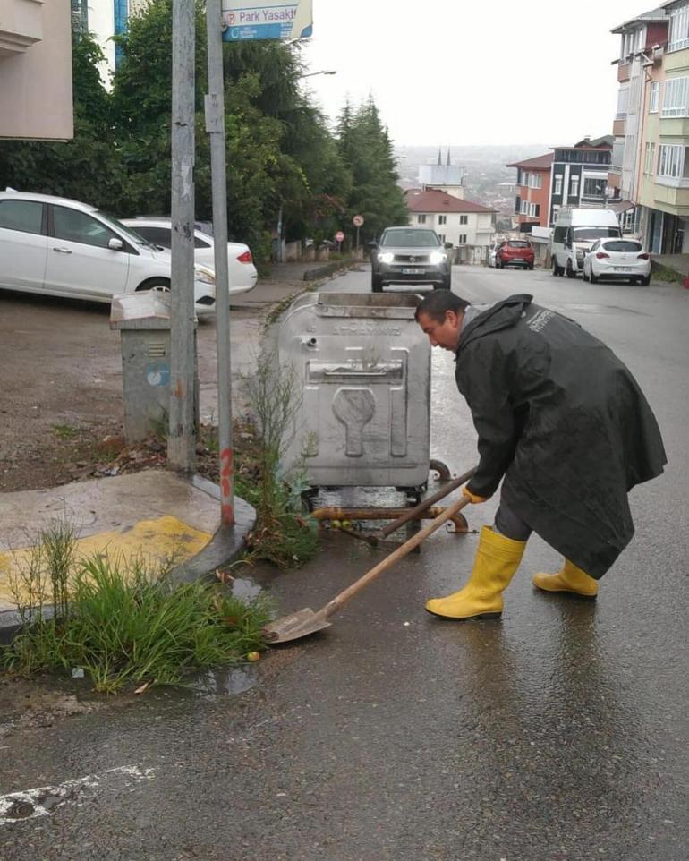 Ordu’da sağanak hayatı olumsuz etkiledi