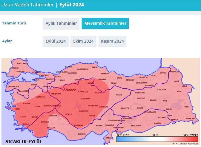 'Çok sıcak' sonbahar uyarısı