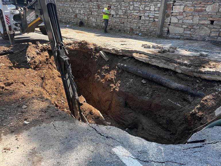 Bodrum'da bir gün arayla ana su isale hattında 2’nci patlama