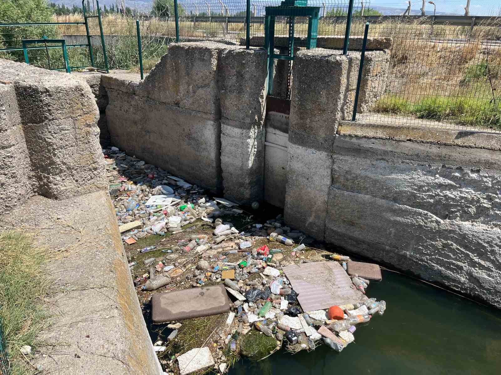 Sulama kanalında can pazarı