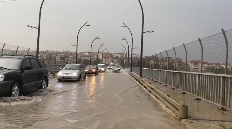 Karabük'te sağanak etkili oldu