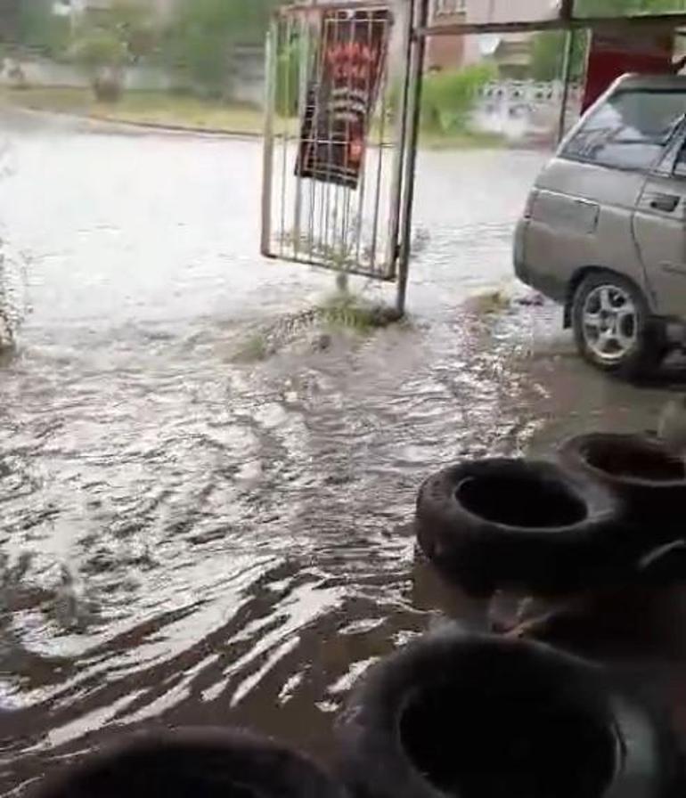 Karabük'te sağanak etkili oldu