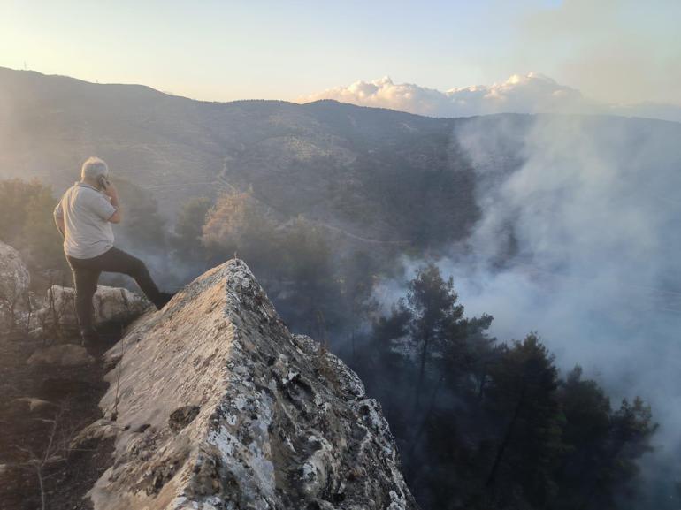 Hatay’daki orman yangını 15 saat sonra kontrol altında