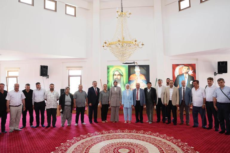 Bakan Göktaş, Hacı Bektaş-i Veli Kültür Derneği'ni ziyaret edip, aşure dağıttı