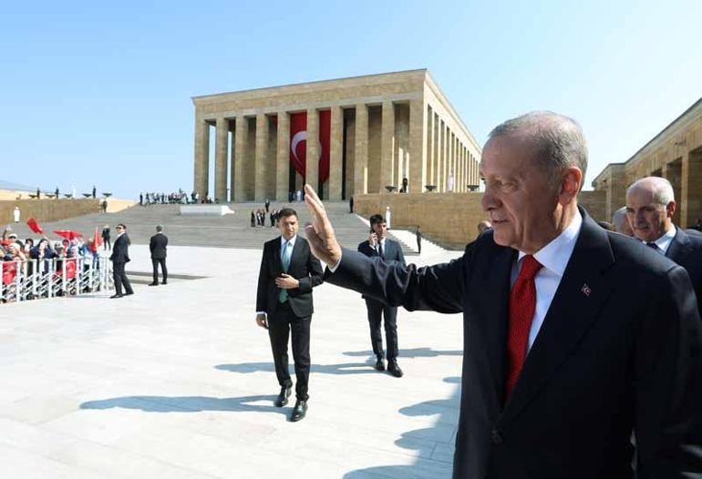 Anıtkabir'de '30 Ağustos Zafer Bayramı' töreni