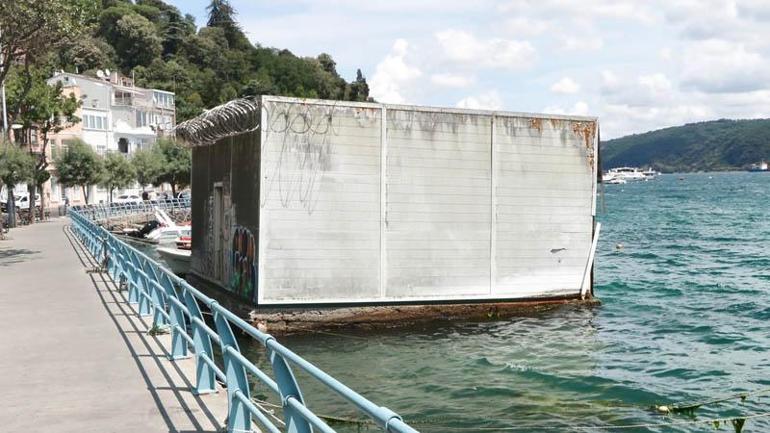 Sarıyer'deki deniz hamamı harabeye döndü