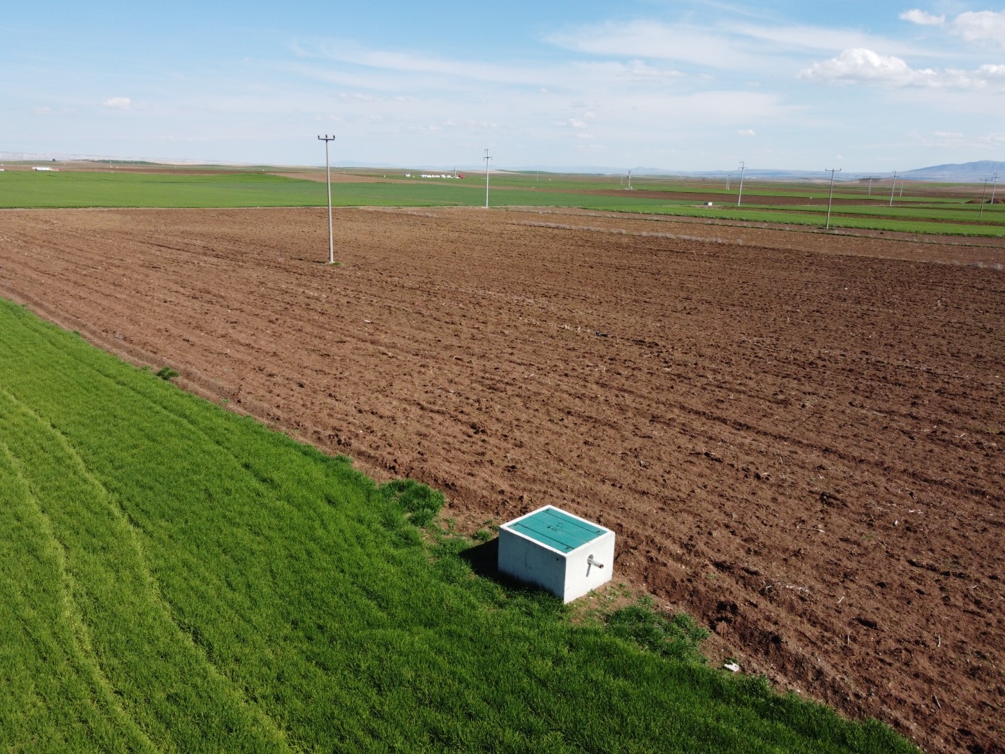 Eskişehir Tepebaşı Gündüzler Barajı ile susuz topraklara bereket geldi