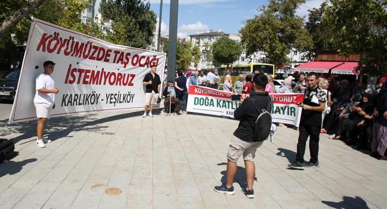 Köylülerden ikinci taş ocağına karşı imza kampanyası