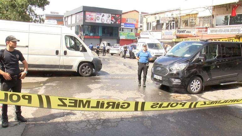 Sarıyer'de oto tamirhanesindeki cinayetin güvenlik kamerası görüntüleri ortaya çıktı